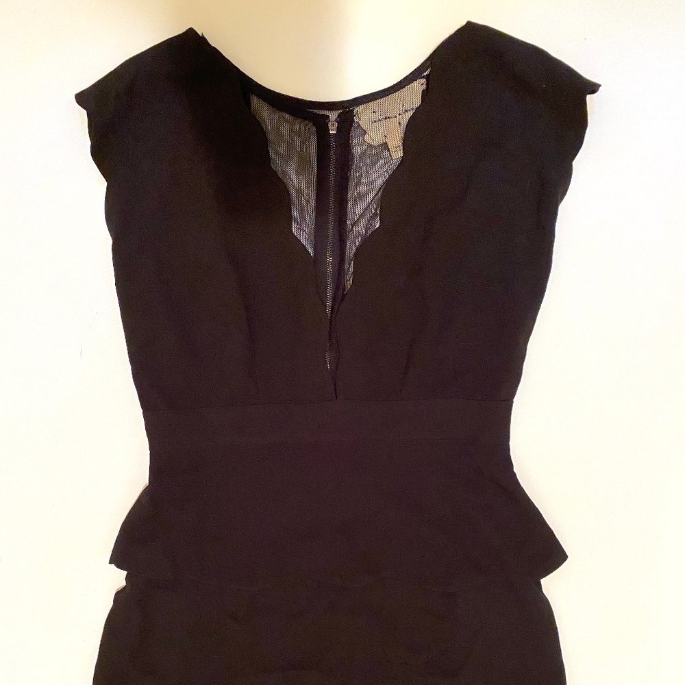 Coincidence & Chance - Black Scallop Dress - 4